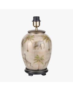 Safari Medium Glass Table Lamp Base