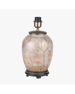 Deer Medium Glass Table Lamp Base
