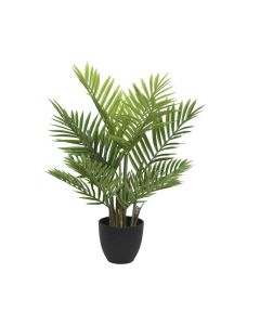 Palmtree in pot, plastic