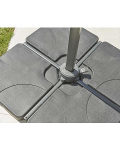 4  x  20kg Concrete Base Segments