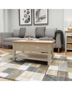Essentials Large Coffee Table  in Dove Grey