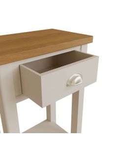 Essentials Telephone Table  in Dove Grey
