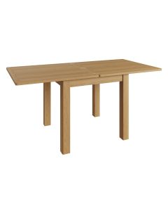 Essentials Flip Top Table in Rustic Oak