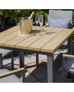 Stockholm 4 Seat Dining Set with Stacking Chair