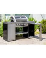 Grillstream Deluxe 4 Burner Island Hybrid - Stainless Steel